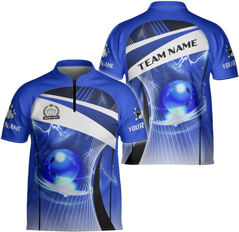 Ligthuy Personalized Bowling Jersey 3D, Bowling Shirts for Team, Bowling Shirt Unisex for Men Women, Bowling Shirts for Men 2