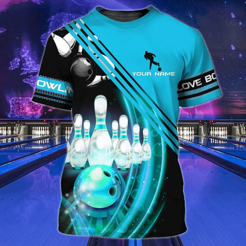 Custom Bowling Shirts, Personalized Name Bowling Shirts Unisex, Bowling Jerseys for Men & Women, Team Bowling Shirt Gift