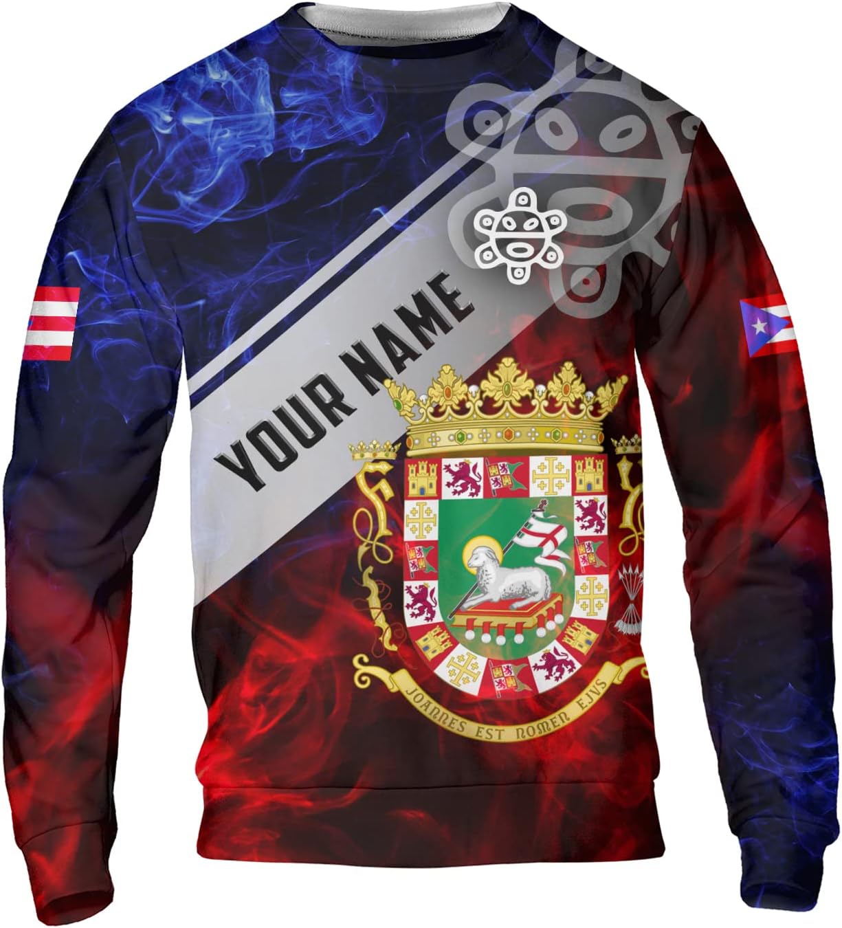 Personalized Name Puerto Rico T-Shirt 3D, Customized Puerto Rico Shirt for Men Women, Puerto Rico Flag T Shirt
