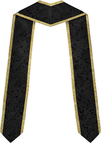 Pretyprints Honduran Graduation Sash, Custom Honduran American Flag Graduation Sash 2025, Honduras Graduation Stole