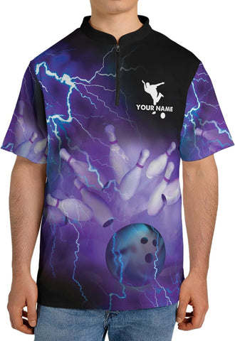 Mostprints Personalized Bowling Jersey 3D, Bowling Shirts for Team, Bowling Shirt Unisex for Men Women, Bowling Shirts for Men
