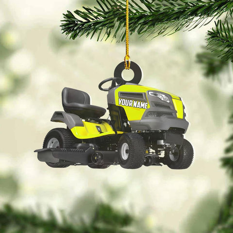 Personalized Lawnmower Ornaments 2024, Landscaper Christmas Ornament Lawnmower Ornament, Lawnmower Christmas Ornament Lawn Mower Ornaments Lawn Mower Riding Ornament Tree Hanging Xmas Gift (LM10)