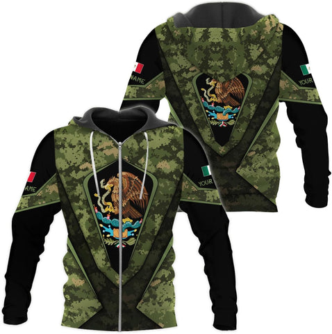 RoyalBro Personalized Mexico Shirt, Camisas de Mexico Customized Mexican Shirts Mexican Flag Mexico 3D Shirt for Men Women