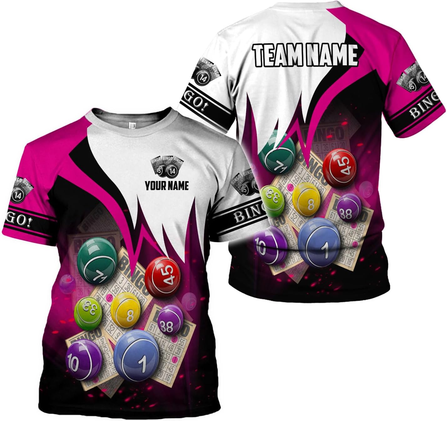 Custom Bingo Shirts for Women Bingo Lover Casino Players T-Shirt Funny Bingo Shirts Gifts Funny Bingo Player Game Lover Gift