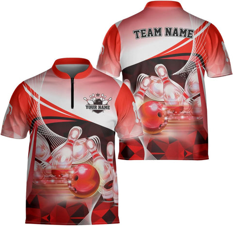 Ligthuy Personalized Bowling Jersey 3D, Bowling Shirts for Team, Bowling Shirt Unisex for Men Women, Bowling Shirts for Men 2
