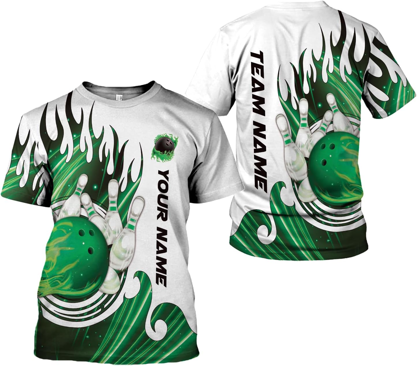 AOVL Custom Bowling Shirts for Men Bowling Shirts Bowling Shirts Unisex Bowling Jerseys for Men Custom Bowling Shirts for Men