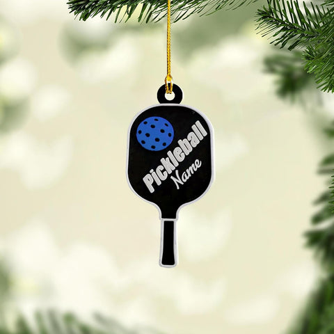 Royal Fight Personalized Pickleball Ornament Pickle Baller Sport Gifts Ornament Pickleball Ornament for Christmas Tree 2023 Pickleball Gifts Pickleball Paddles Ornaments (Pickleball 7)