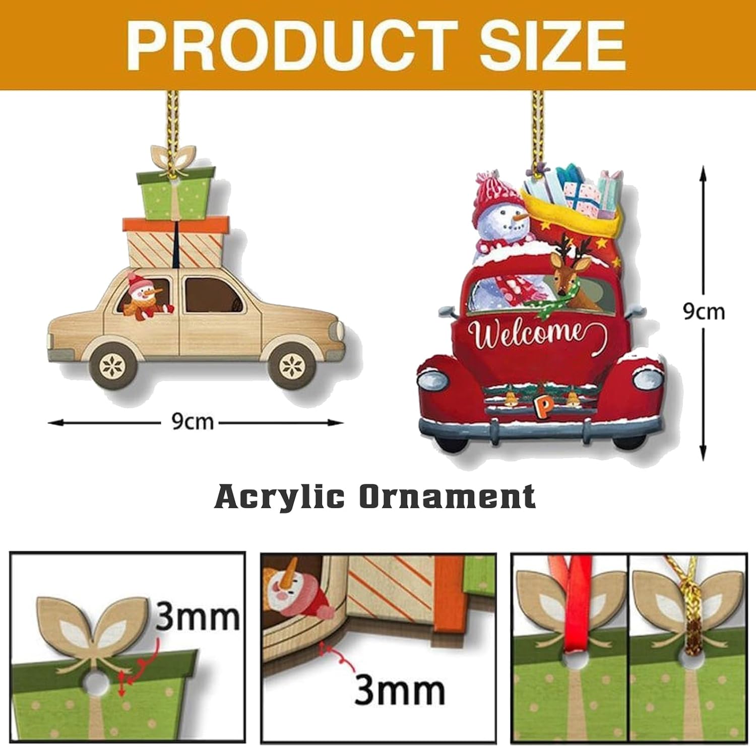 Tinoshop Personalized Boxing Acrylic Ornament, Boxing Gloves Christmas Light Ornament, Custom Boxing Ornament, Kick Boxing Ornament, Gift for Boxing Lovers, Boxer Ornament Gift for Boxing Lovers ON421