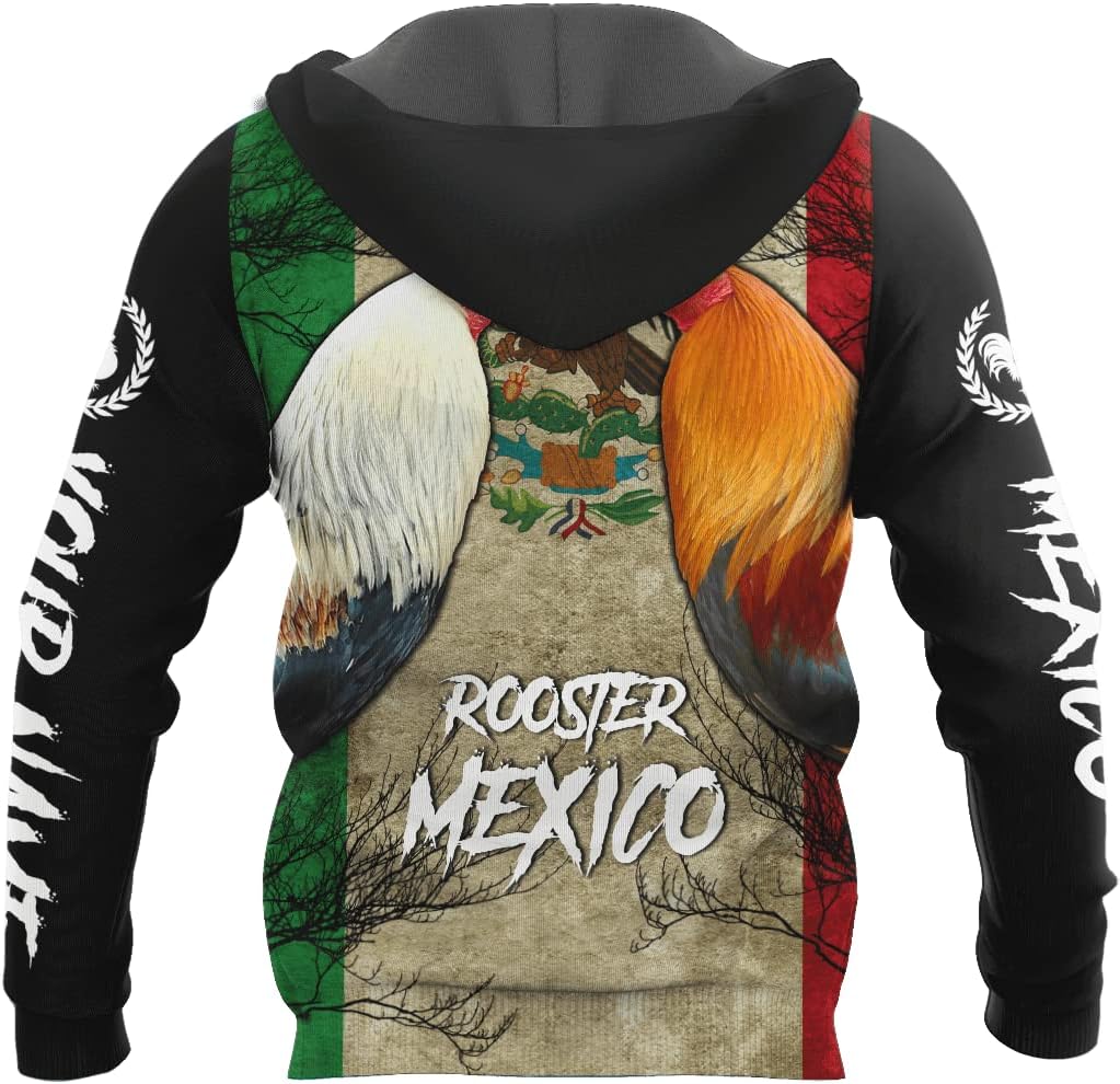 Personalized Rooster 3D gamefowl hoodies for men, mexican hoodie, rottweiler,fighting rooster redbull batalla de los gallos Unisex Hoodie, T Shirt, Zip Up Hoodie, Sweatshirt For Men Women HD612