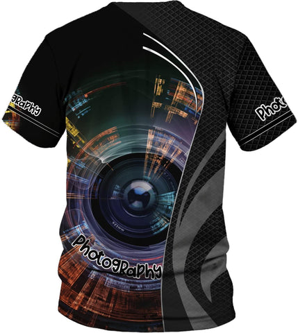 HomeDesign Personalized Photography Shirt Photographer Shirts Photographic Camera Tshirt Men & Women Photographer Gifts
