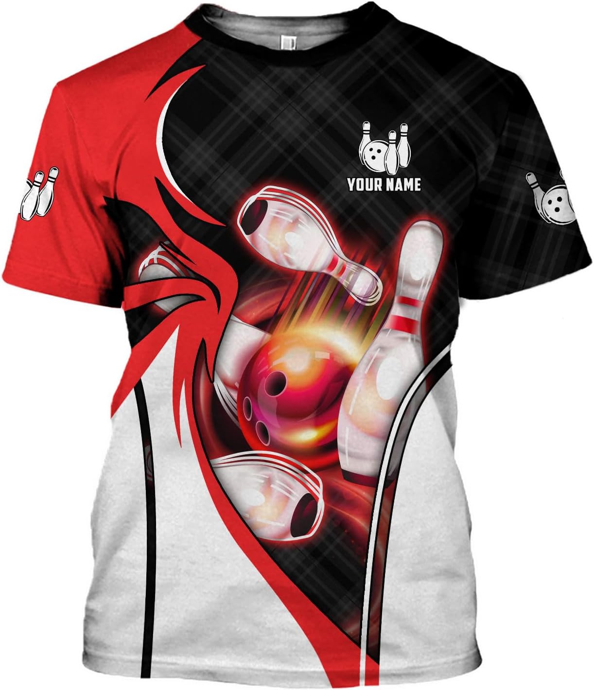 mostprints Personalized Name Bowling Shirts for Men & Women, Bowling Shirts for Team Bowling, Bowling Shirts Gift Unisex