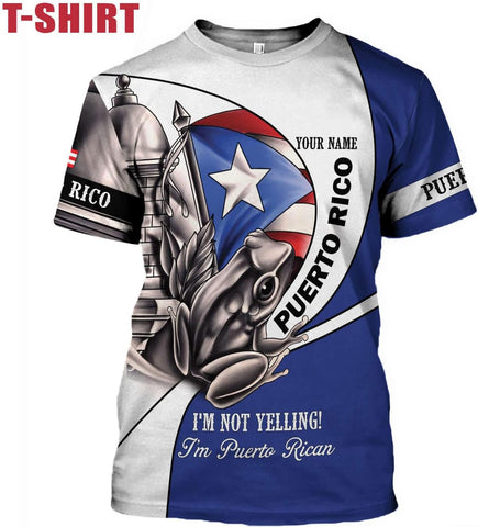 Mostefy Personalized Name Puerto Rico Shirt, Customized Puerto Rico Shirts for Men and Women, Puerto Rico Flag T-Shirt3