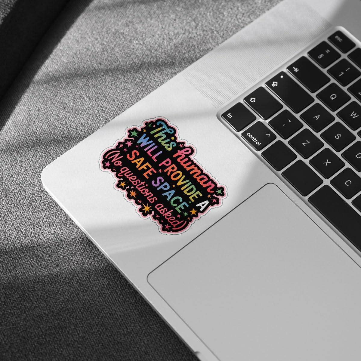 3 Pcs LGBTQ+ Safe Space Sticker, This Human Will Provide A Safe Space Sticker, You are Safe with Me Human Rights Stickers - Vinyl Sticker 3 Inches for Water Bottles Laptop Phone Car Ski Helmet