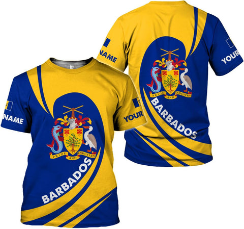 Parvii Personalized Barbados Shirts for Men & Women, Barbados Flag Shirt Barbados Tshirt, Barbados Shirt Barbados Souvenirs