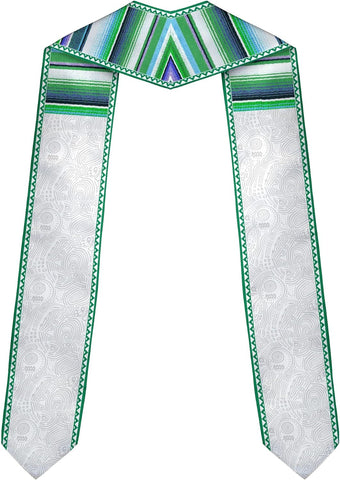 Pretyprints Custom Nigerian Graduation Sash, Nigeria Graduation Stole Customize, Nigerian American Flag Graduation Sash 2025