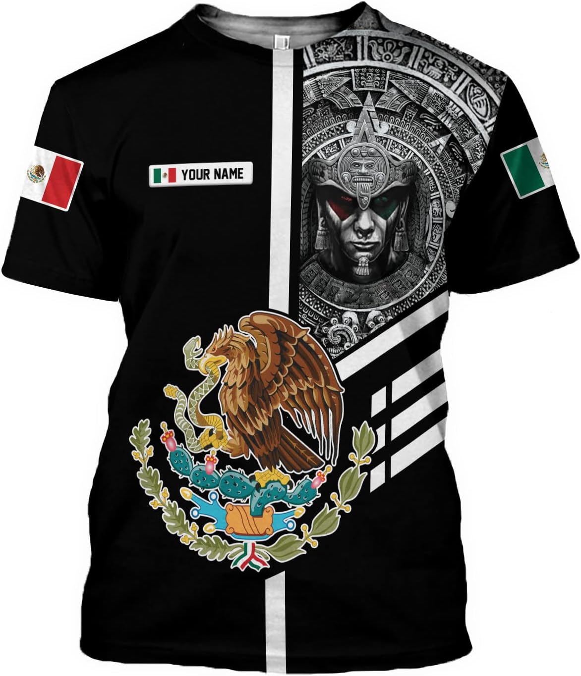Paniprints Personalized Name Mexican Shirts for Men, Customized Mexico Shirts for Men, Mexico Shirts for Women Mexico Shirt