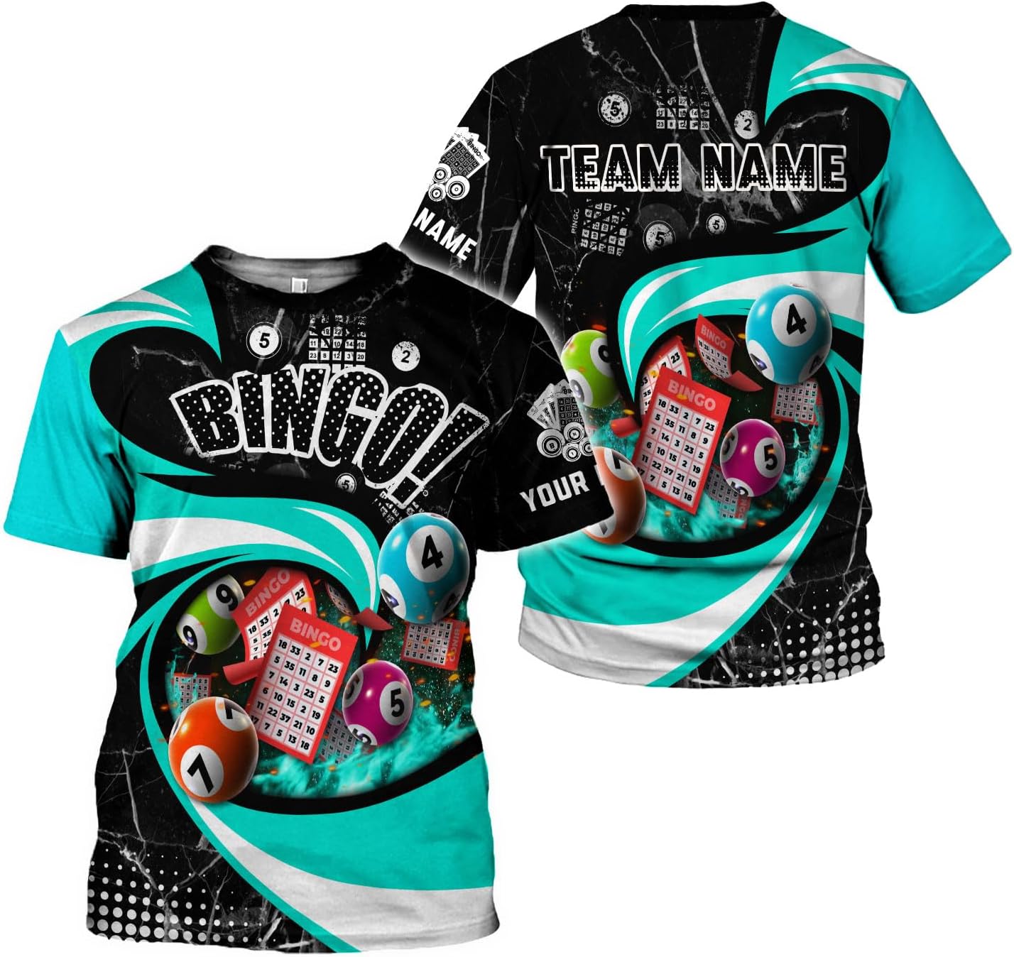 Custom Bingo Shirts for Women Bingo Lover Casino Players T-Shirt Funny Bingo Shirts Gifts Funny Bingo Player Game Lover Gift