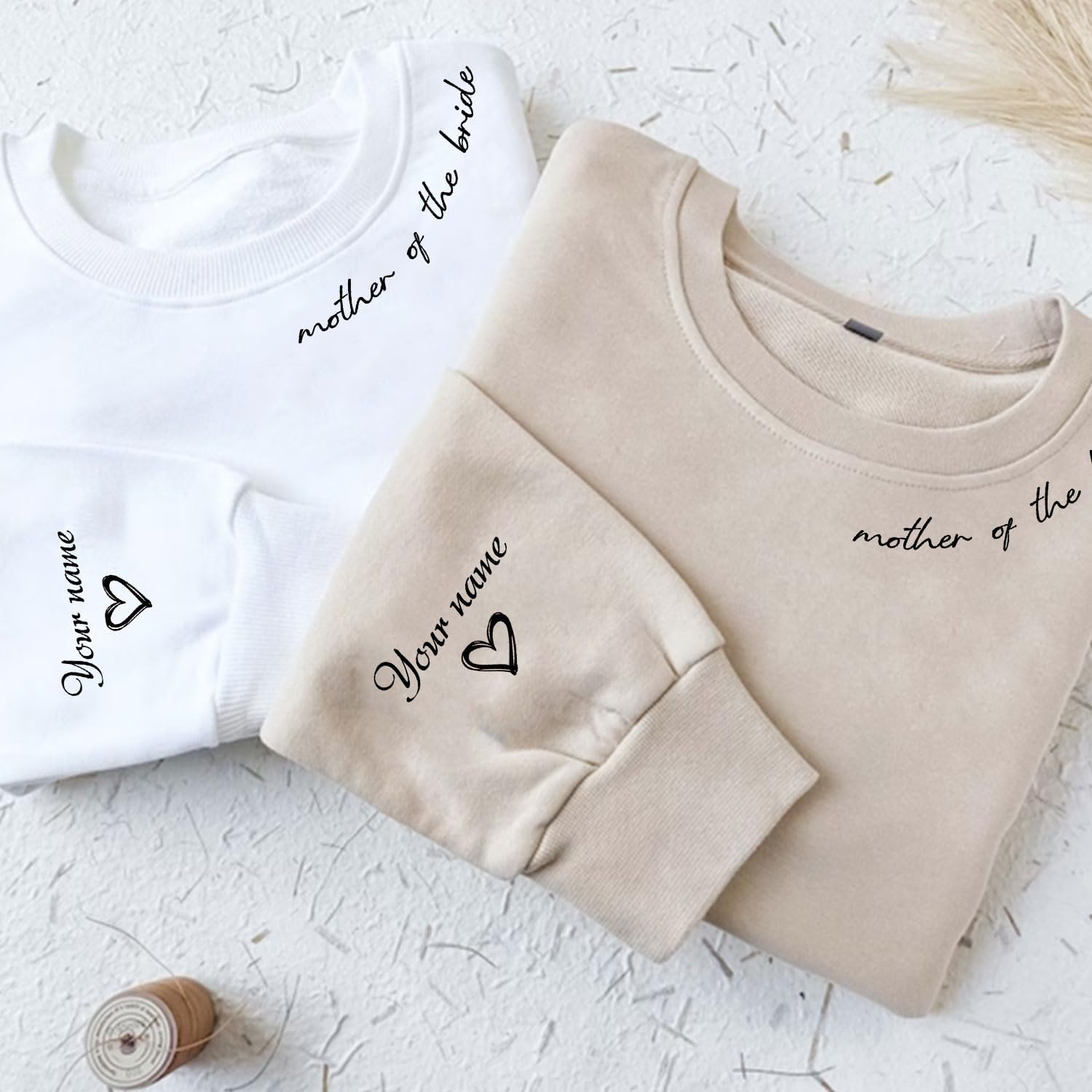 Personalized Mother of The Bride Shirt, Mother of The Groom Shirt, Mother of The Bride Sweatshirt for Women, Bride Mom