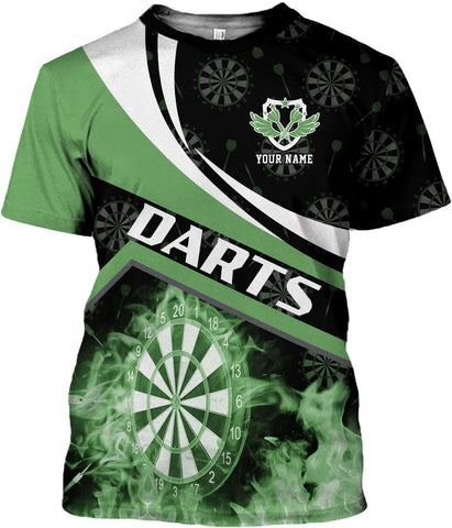 mostprints Personalized Dart Shirts, Darts Shirts for Men, Dart Jerseys for Teams, Dartboard Players Shirt Darts Board Gift