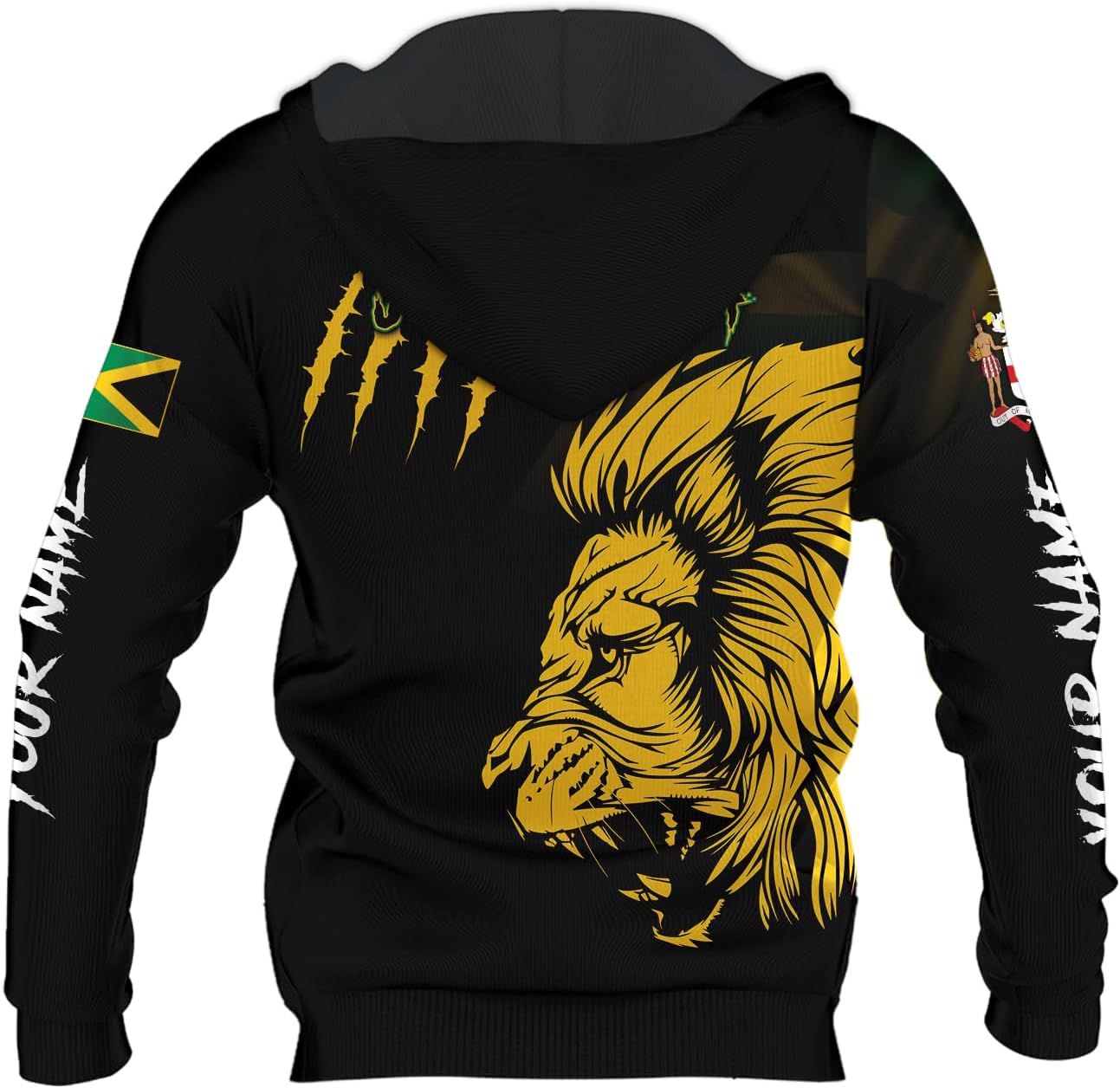 Personalized Jamaica Hoodie - Men & Women Jamaican Pride Shirt Gifts