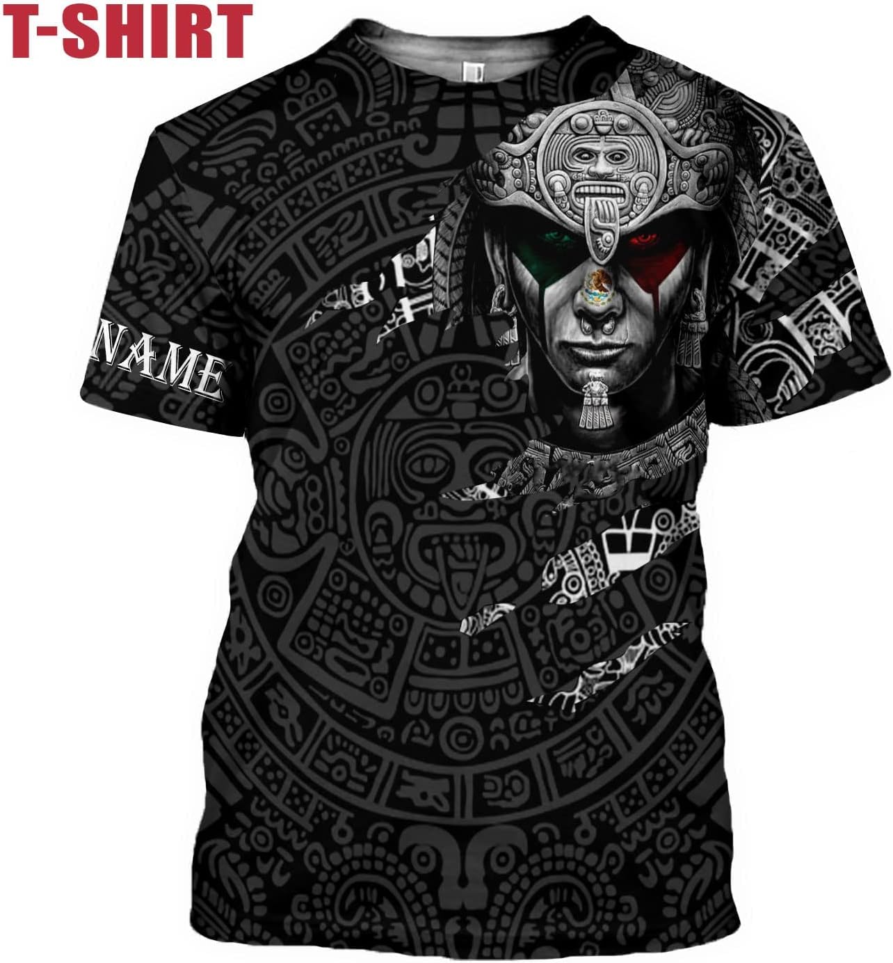 Mostefy Personalized Name Mexican Hoodie 3D, Customized Mexico Hoodies for Men and Women