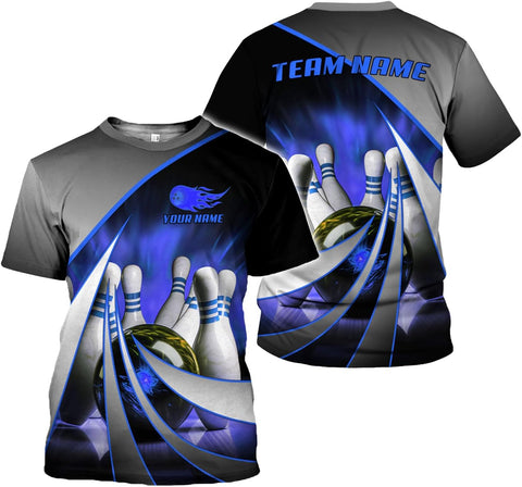 Rivelus Custom 3D Bowling Shirts Personalized for Men and Women - Unique Team Shirt & Gifts for Bowling Lovers