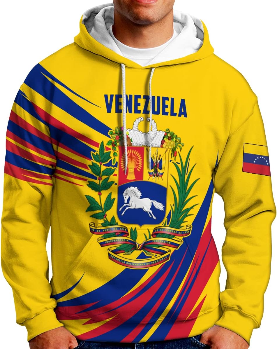 Royal Fight Personalized Coat of Arms Shirt with Venezuela Flag - Pride Shirts for Men & Women