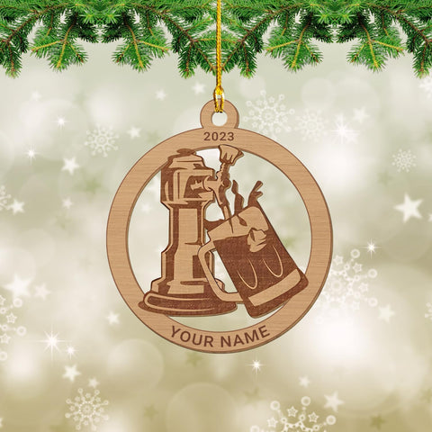 MAPrints Personalized Bartender Christmas Ornaments, Bartender Wood Ornament, Personalized Bartender Gift, Best Christmas Ornament 2024, Ornament Xmas Tree Hanging Decor Keepsake (BTD 3)