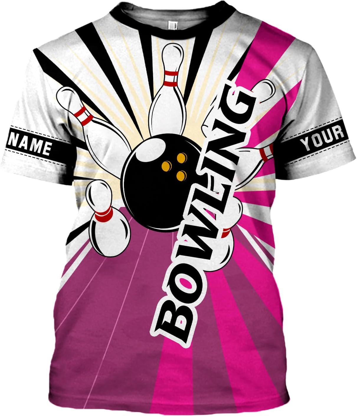 Custom Bowling Shirts, Personalized Name Bowling Shirts Unisex, Bowling Jerseys for Men & Women, Team Bowling Shirt Gift
