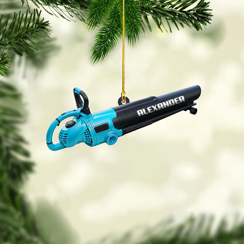 Royal Fight Custom Leaf Blower Christmas Ornament 2024 Leaf Blowers Ornament for Christmas Tree Decor Hanging Leaf Blower Ornament Lover Gift Xmas Leaf Blowers Gift Xmas (OLB11)