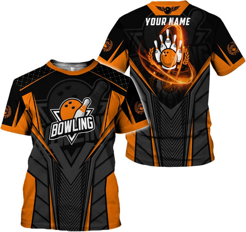 Custom Bowling Shirts, Personalized Name Bowling Shirts Unisex, Bowling Jerseys for Men & Women, Team Bowling Shirt Gift