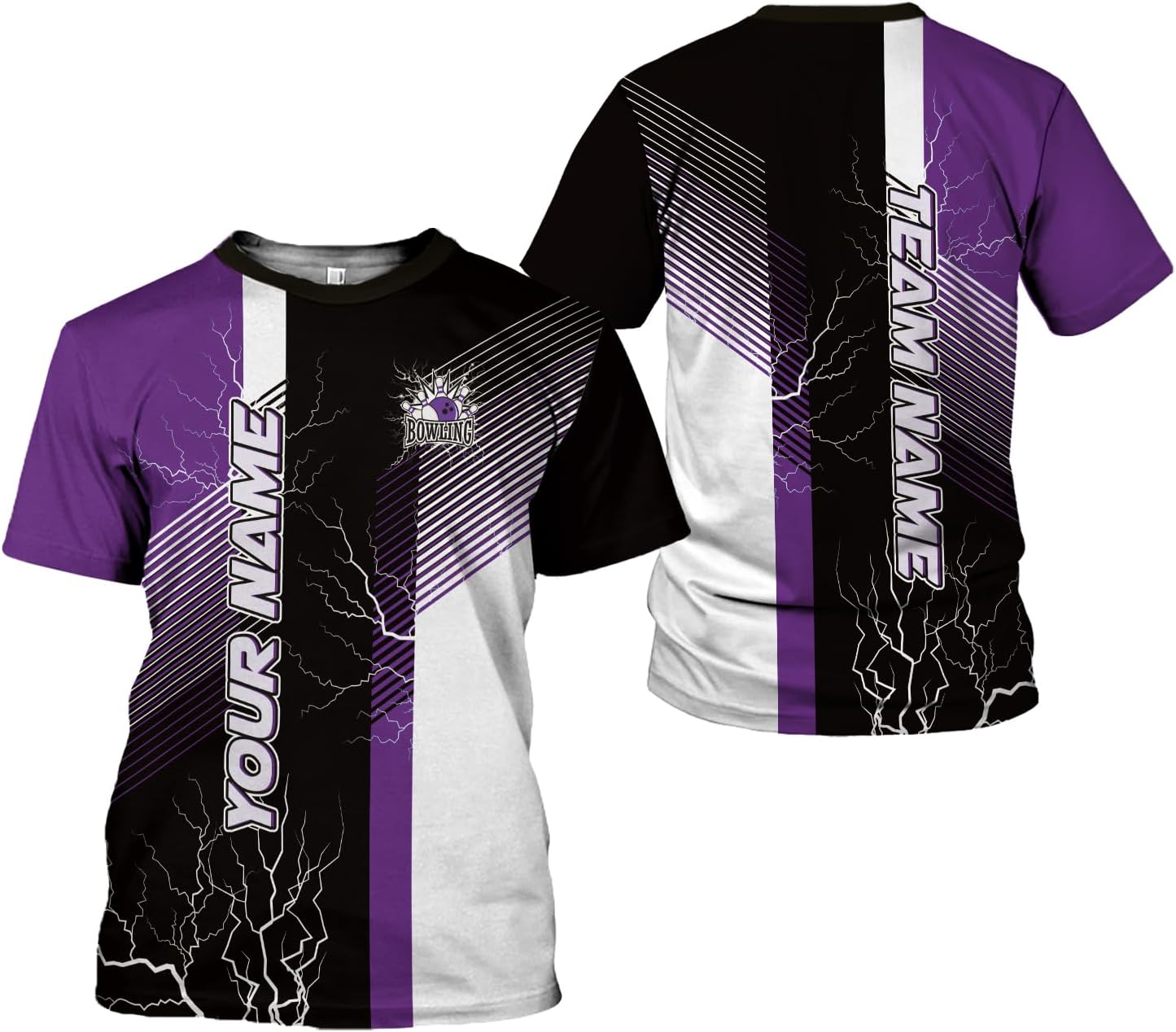 Podagree Personalized Name Bowling Shirts for Men and Women 3D, Bowling Shirts for Team Bowling, Bowling Shirts Gift