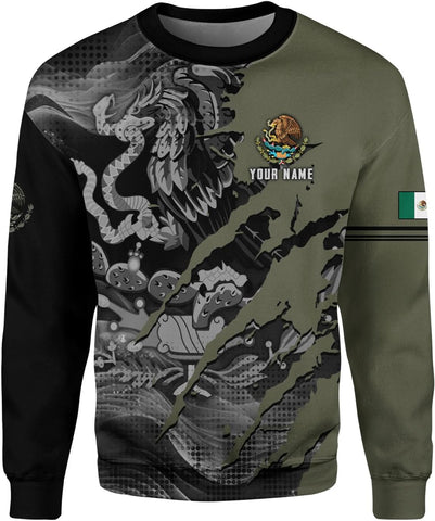 Personalized Name Mexican Shirts for Men, Customized Mexico Shirts for Men, Mexico Shirts for Women Mexico Shirt Eagle Flag