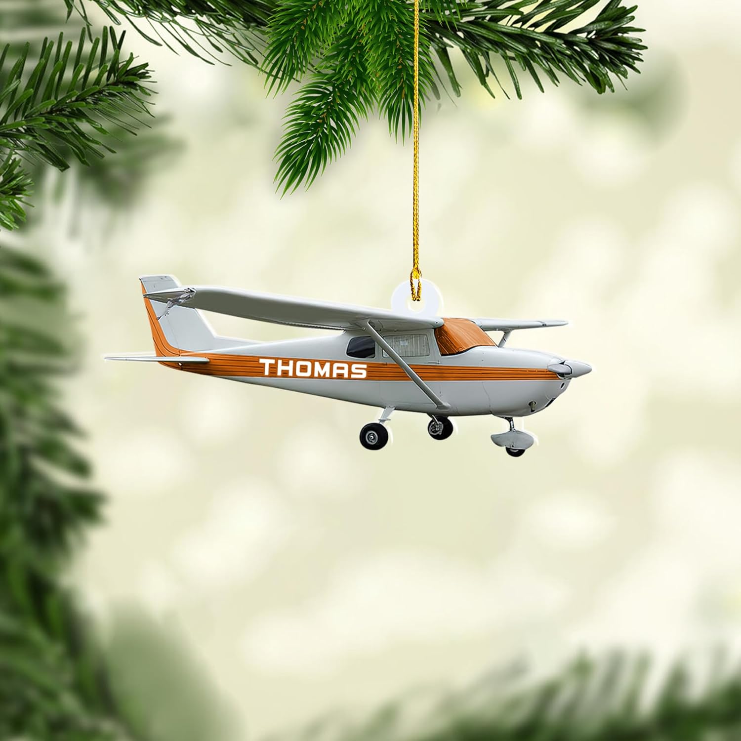 Personalized Airplane Ornament 2024, Airplane Christmas Ornaments, Airplane Ornaments for Christmas Tree, Plane Ornaments, Pilot Ornament, Fighter Jet Helicopter Traveling Hangling Gift Xmas (A9)