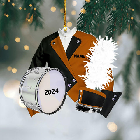 AOVL Custom Marching Band Ornament Music Ornament Marching Band Teacher Gifts Music Marching Band Gifts Band Director Gifts Music Ornament Marching Band Teacher Gifts Music (MB8)