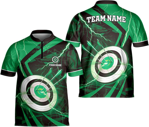 Custom Archery Jersey Shirt Bow & Arrow Personalized 3D Shirts for Archer Men Women Target Team Name Apparel Gifts
