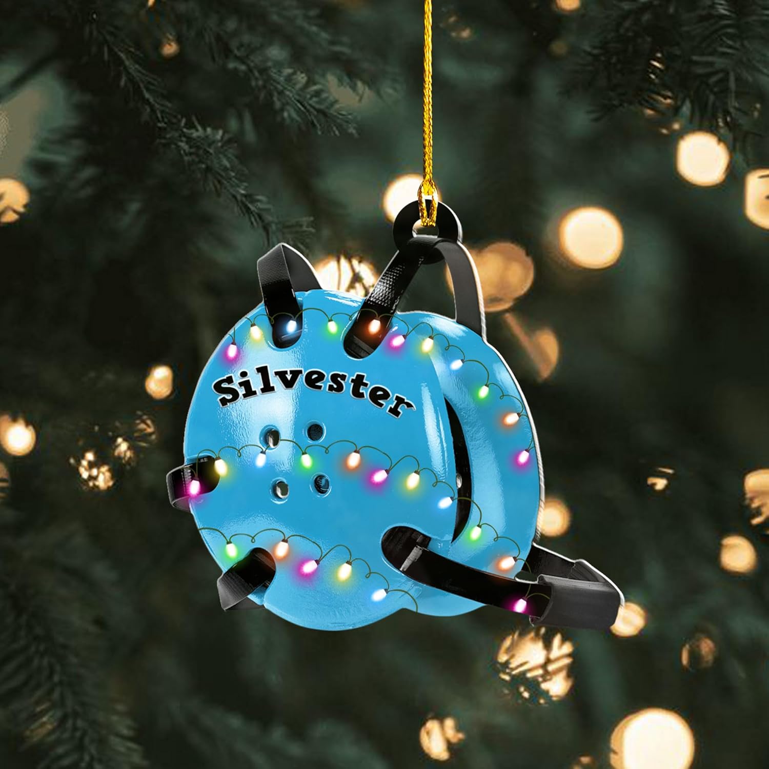 Personalized Wrestling Ornaments, Wrestling Christmas Ornament 2024, Boys Girls Wrestling Gifts Wrestler Christmas Ornaments, Wrestling Coach Gift for Wrestling Player Wrestling Helmet Ornament (W3)