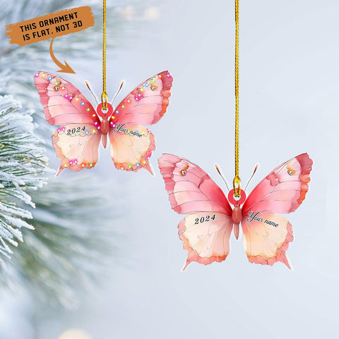 Mostefy Personalized Butterfly Ornament 2024, Butterfly Christmas Ornament Butterfly Ornament Christmas, Balloon Ornaments 2024, Balloon Ornaments Christmas, Hot Air Balloon Ornament (Butterfly 1)