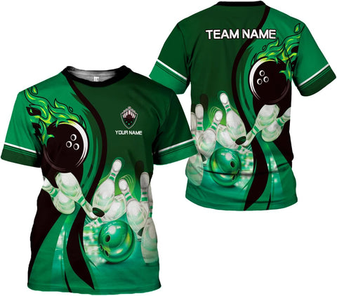 AOVL Custom Bowling Shirts for Men Bowling Shirts Bowling Shirts Unisex Bowling Jerseys for Men Custom Bowling Shirts for Men
