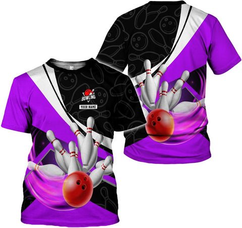 Mostprints Custom 3D Bowling Shirts Personalized for Men and Women - Unique Team Shirt & Gifts for Bowling Lovers