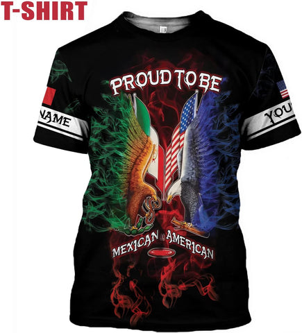 Paniprints Personalized Name Mexican Shirts for Men, Customized Mexico Shirts for Men, Mexico Shirts for Women Mexico Flag