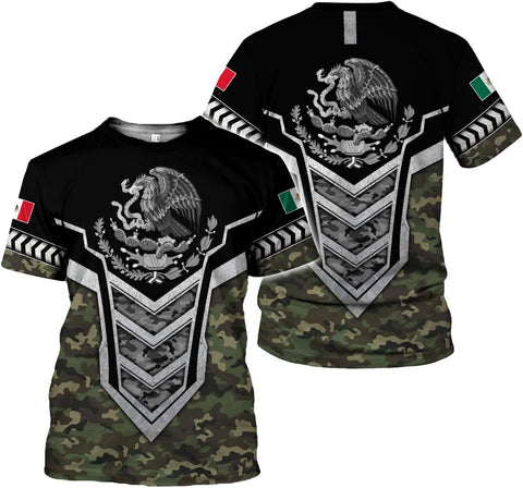 Rivelus Personalized Name Mexican Shirts for Men, Customized Mexico Shirts for Men, Mexico Shirts for Women Mexico Shirt