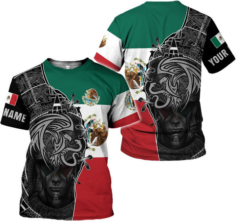 Personalized Name Mexican Shirts for Men 3D Customized Mexico Shirts for Men, Mexico Shirts for Women Mexico Shirt (US, Alpha, Small, Regular, Regular, Multi 4)