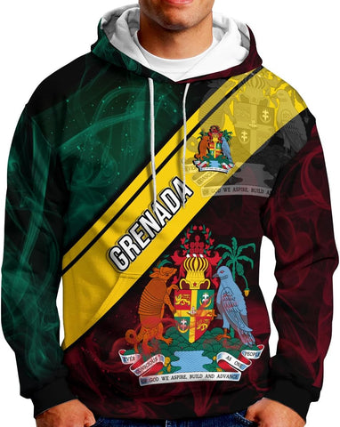 Personalized Name Grenada Shirts for Men, Grenada Shirts for Women, Proud Grenadan Shirts, Grenadian Flag Pride Shirt