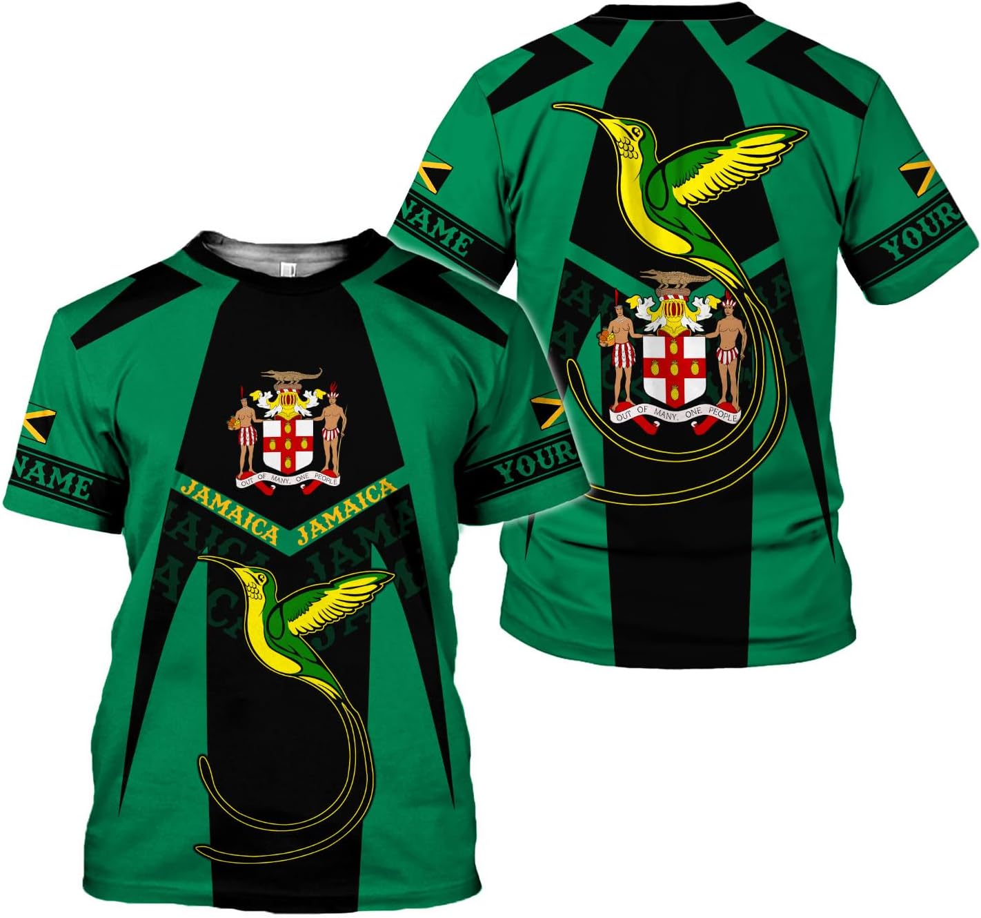 Personalized Jamaica Shirt Custom Jamaica Flag Lion Shirt for Men and Women, Jamaican Pride T-Shirt, Jamaica Tshirt Jamaicana