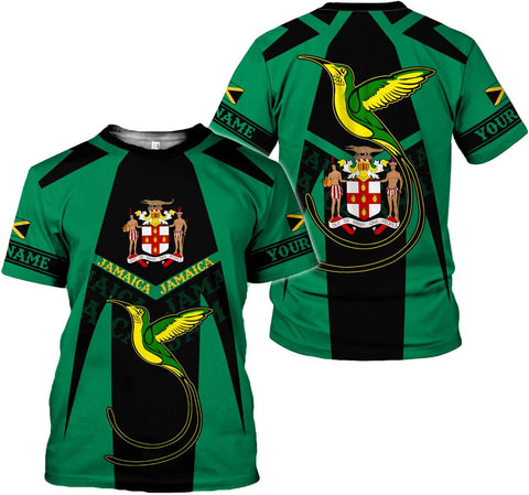 Personalized Jamaica Shirt Custom Jamaica Flag Lion Shirt for Men and Women, Jamaican Pride T-Shirt, Jamaica Tshirt Jamaicana