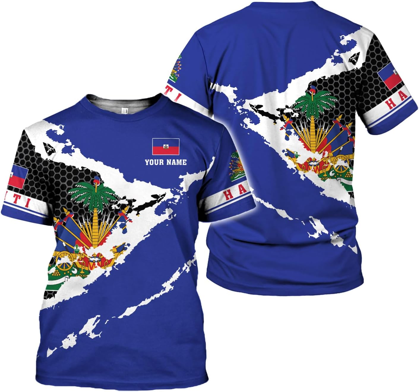 Ligthuy Personalized Haiti Shirt 3D, Haitians Flag Pride Shirt, Haiti Shirts for Men & Women, Haitian Pride Tshirt S-5XL