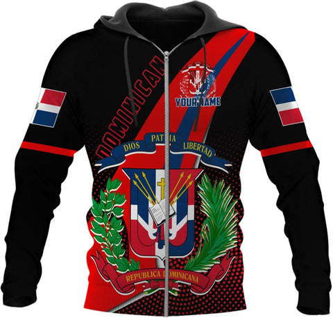 Ligthuy Personalized Dominican Shirt 3D, Dominican Republic Shirts, Dominican Flag Unisex Republica Dominicana Shirt S-5XL