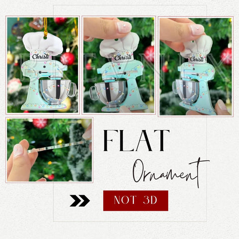 Personalized PC Computer Ornament Christmas, Custom Shape Flat Christmas Ornament for Gamer, Gaming Gamer Christmas Ornament Gift for Boys, PC Game Player Decoration with Custom Name (ON287)