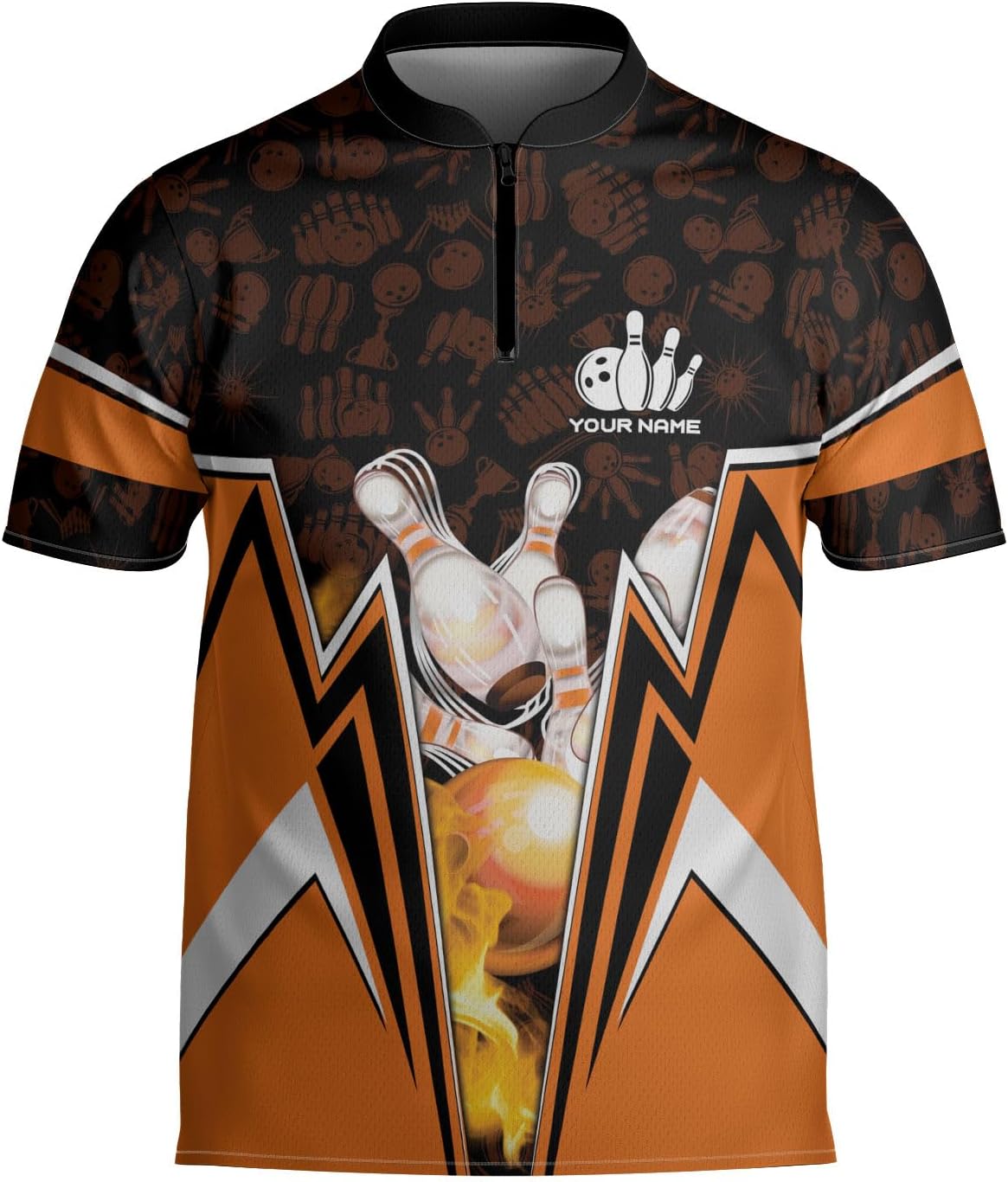 mostprints Personalized Bowling Jersey Gift 3D Custom Bowling Shirts for Team Name Bowl Bowler Shirt Unisex Cool Men Women
